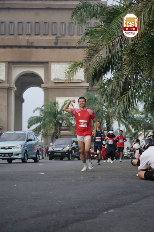 Race photo from Kediri Half Marathon 2025