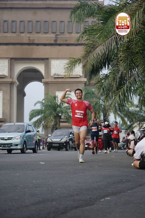 Race photo from Kediri Half Marathon 2025