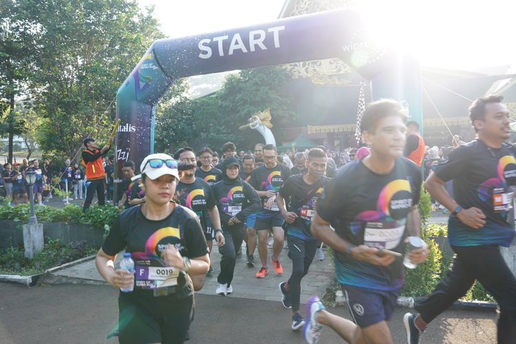 Race photo from WIPRO RUN 2025 - Vitalis Unza 20th Anniversary