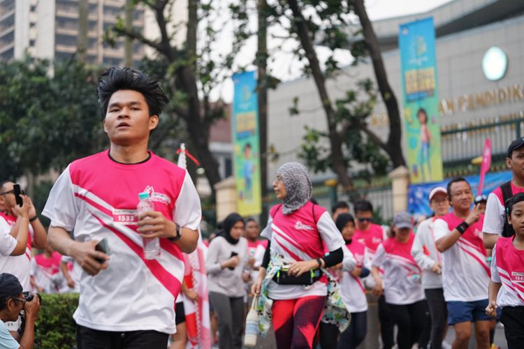 Race photo from Smartfren Run 2024 Vibes