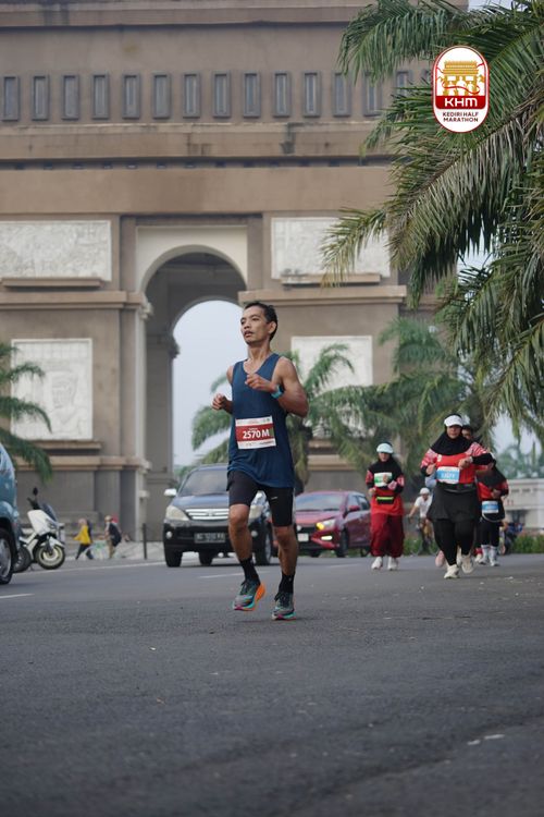 Race photo from Kediri Half Marathon 2025