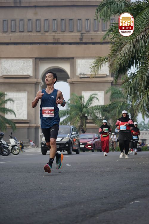Race photo from Kediri Half Marathon 2025