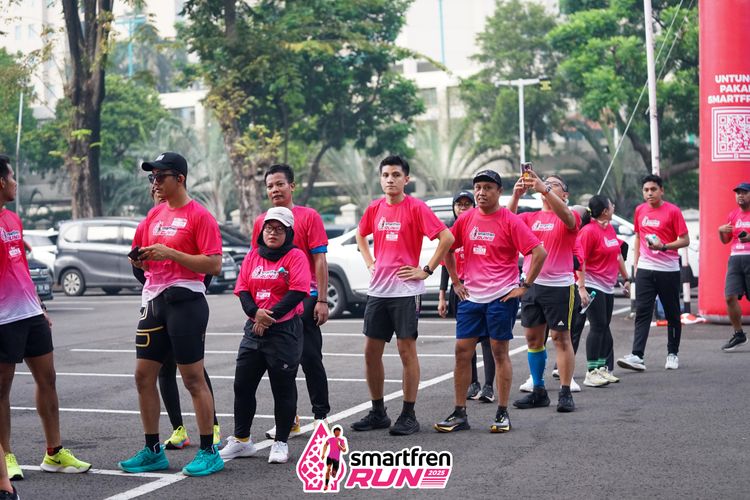 Race photo from Shakeout Run - Smartfren Run