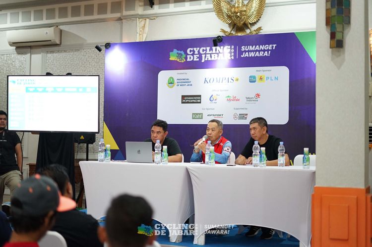 Race photo from Cycling de Jabar 2024