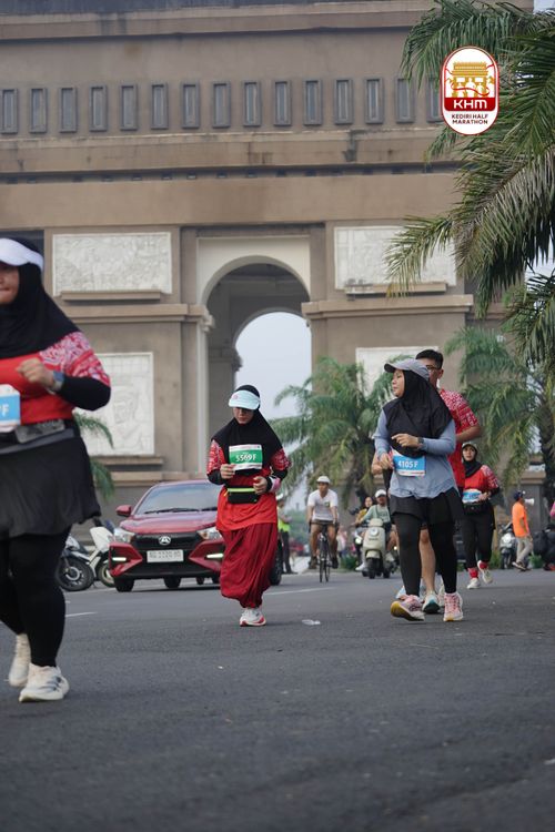 Race photo from Kediri Half Marathon 2025