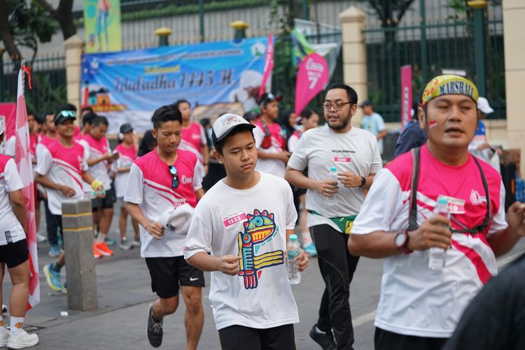 Race photo from Smartfren Run 2024 Vibes