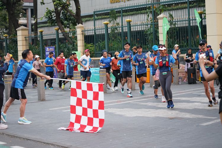 Race photo from Lari Bareng Yuk!