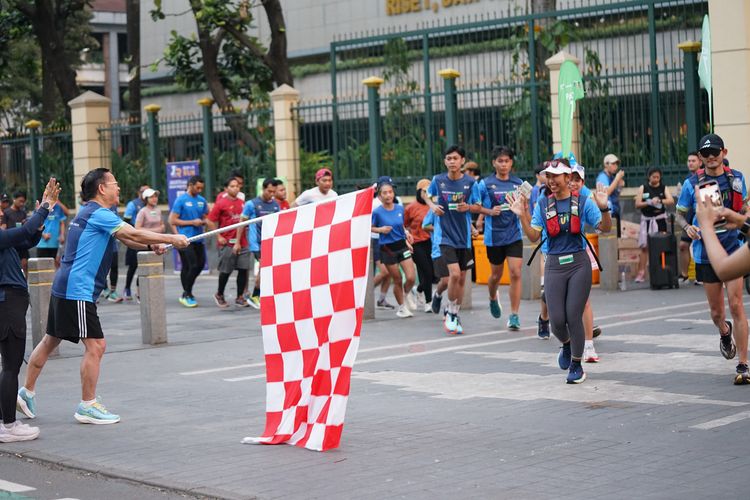 Race photo from Lari Bareng Yuk!