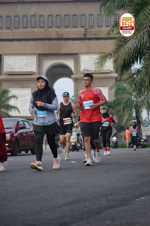 Race photo from Kediri Half Marathon 2025