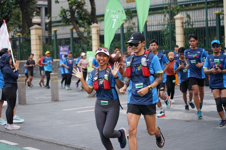 Race photo from Lari Bareng Yuk!