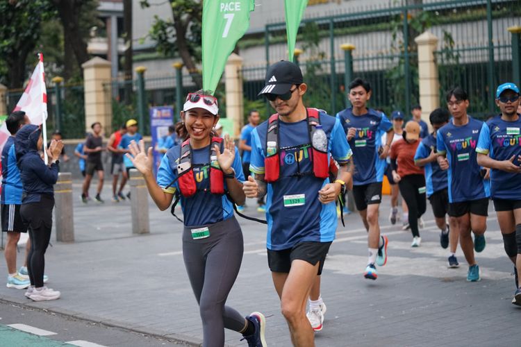 Race photo from Lari Bareng Yuk!