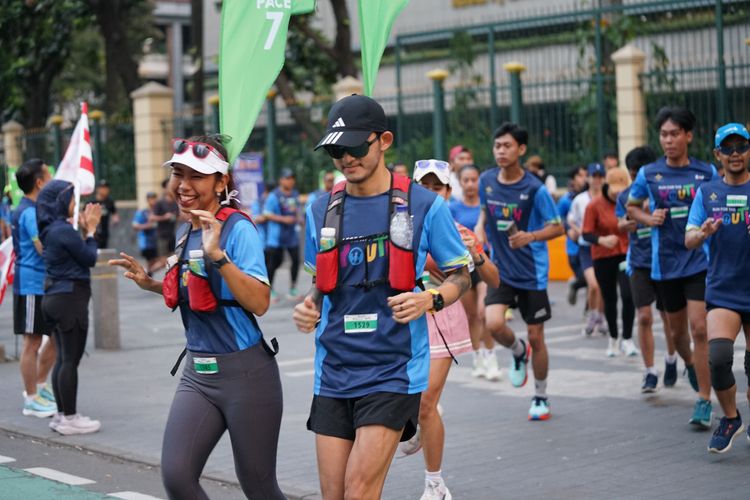 Race photo from Lari Bareng Yuk!