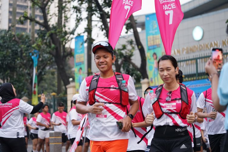 Race photo from Smartfren Run 2024 Vibes