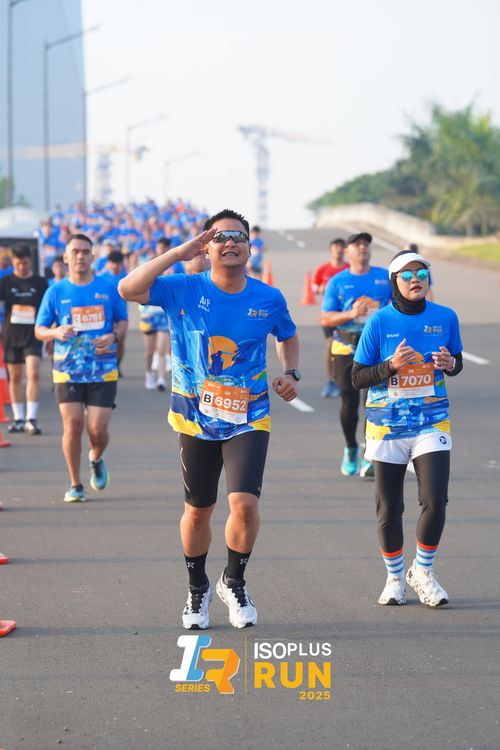 Race photo from ISOPLUS RUN 2025 - JAKARTA