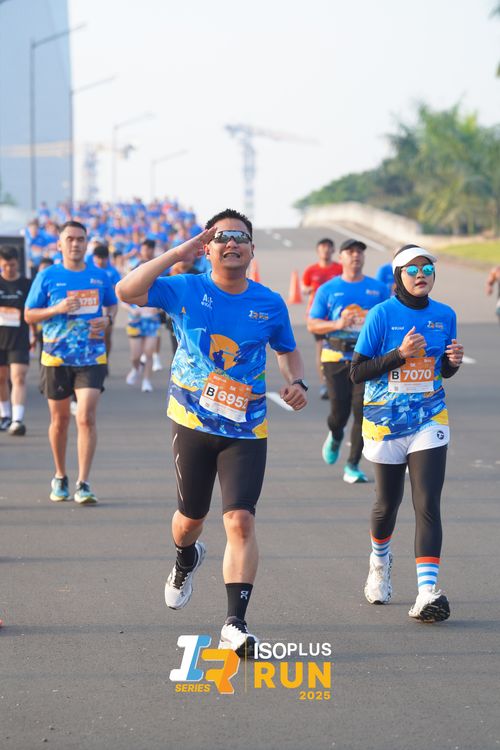 Race photo from ISOPLUS RUN 2025 - JAKARTA