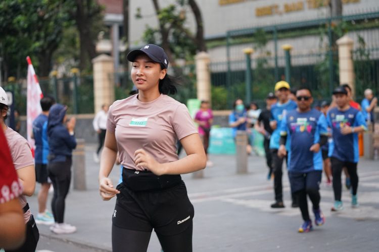 Race photo from Lari Bareng Yuk!