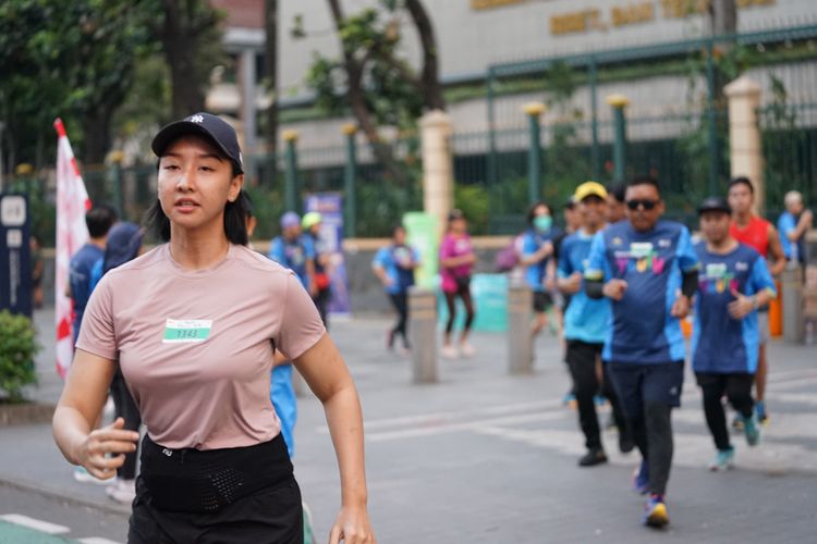 Race photo from Lari Bareng Yuk!