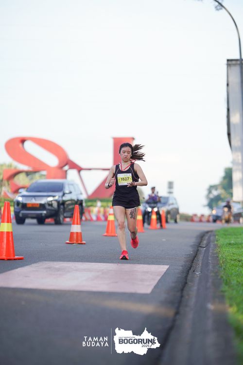 Race photo from Taman Budaya x BOGORUN 2025
