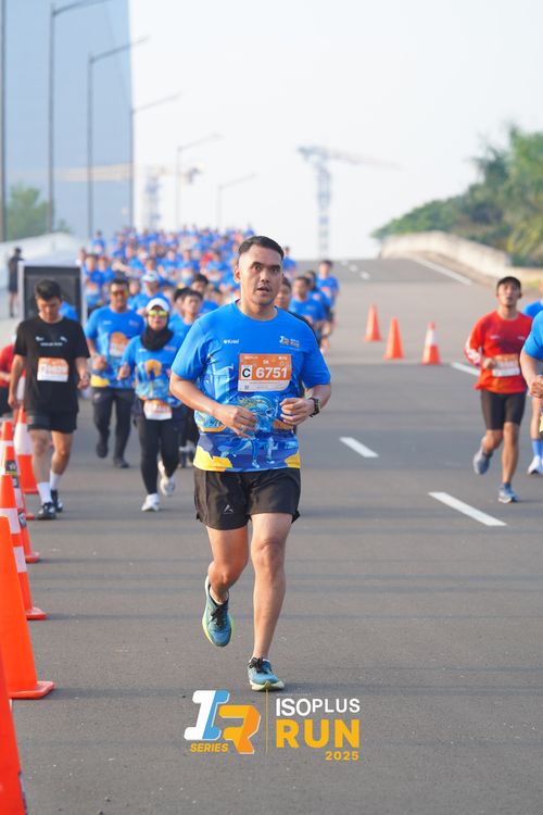 Race photo from ISOPLUS RUN 2025 - JAKARTA
