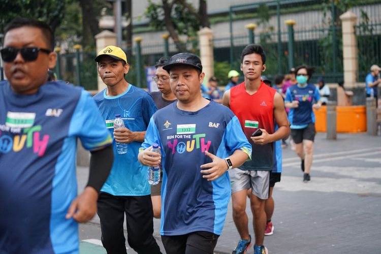 Race photo from Lari Bareng Yuk!