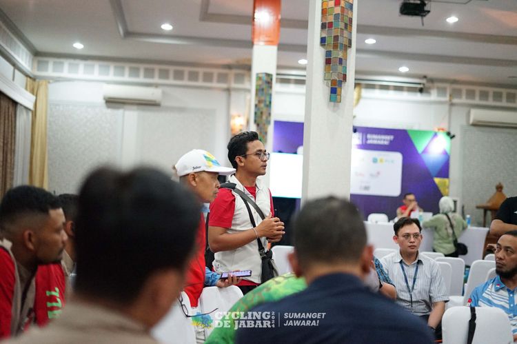 Race photo from Cycling de Jabar 2024
