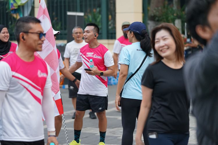Race photo from Smartfren Run 2024 Vibes