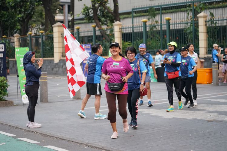 Race photo from Lari Bareng Yuk!