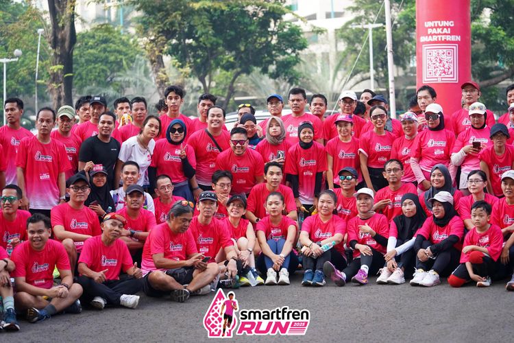 Race photo from Shakeout Run - Smartfren Run