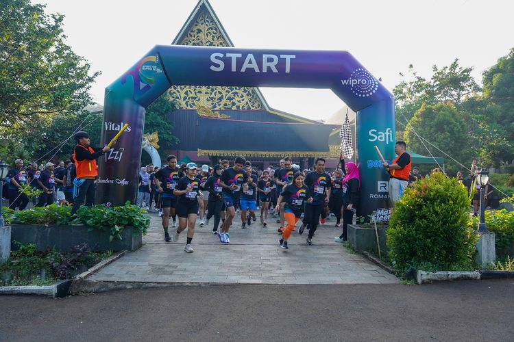Race photo from WIPRO RUN 2025 - Vitalis Unza 20th Anniversary