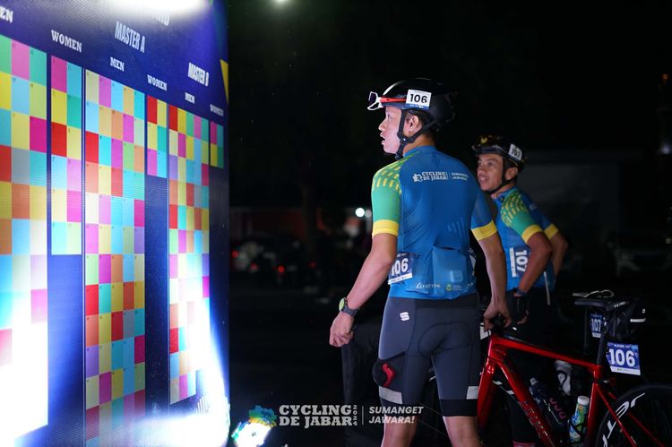 Race photo from Cycling de Jabar 2024