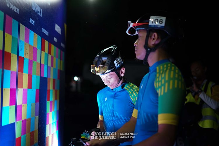 Race photo from Cycling de Jabar 2024