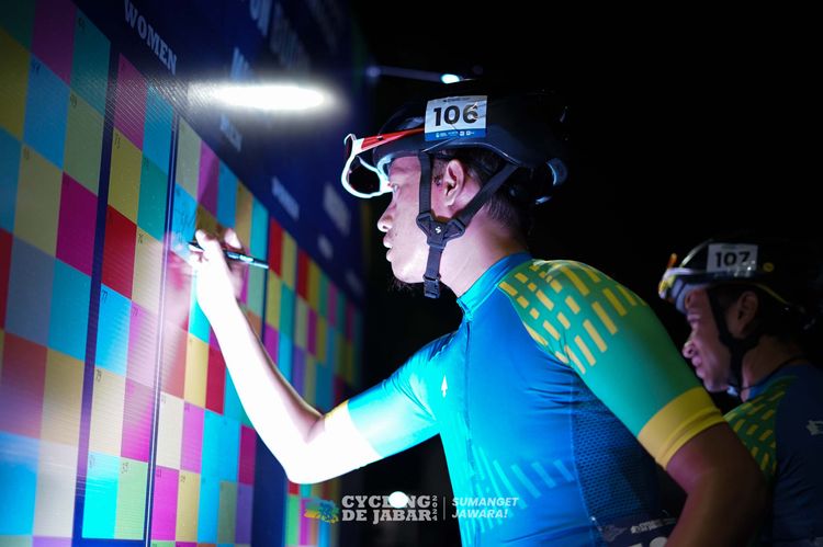 Race photo from Cycling de Jabar 2024