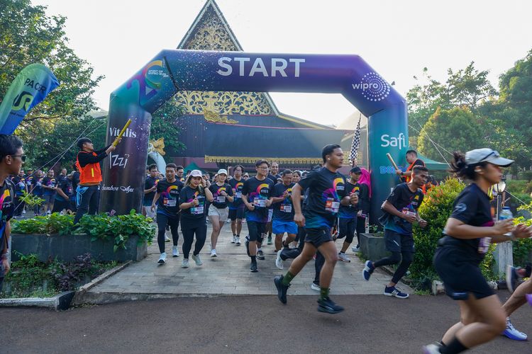 Race photo from WIPRO RUN 2025 - Vitalis Unza 20th Anniversary