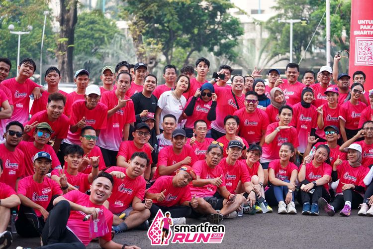Race photo from Shakeout Run - Smartfren Run