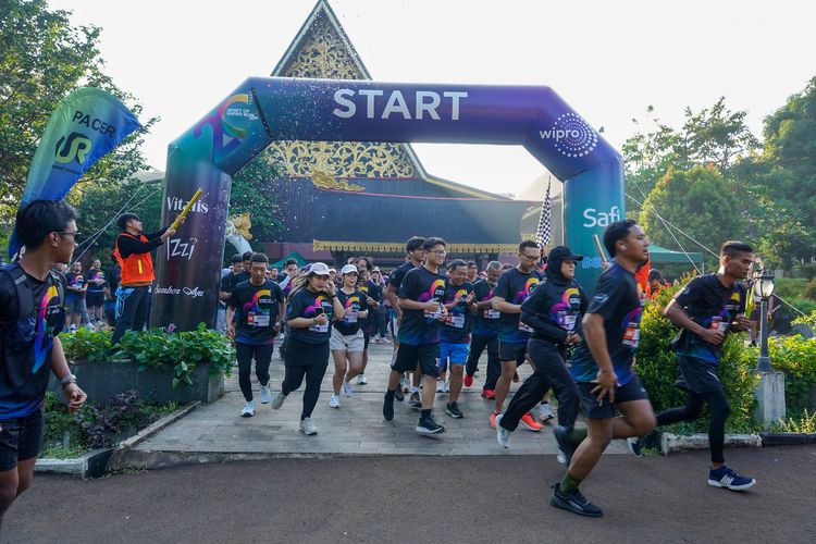 Race photo from WIPRO RUN 2025 - Vitalis Unza 20th Anniversary