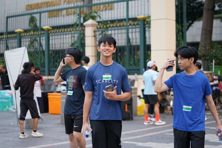 Race photo from Lari Bareng Yuk!