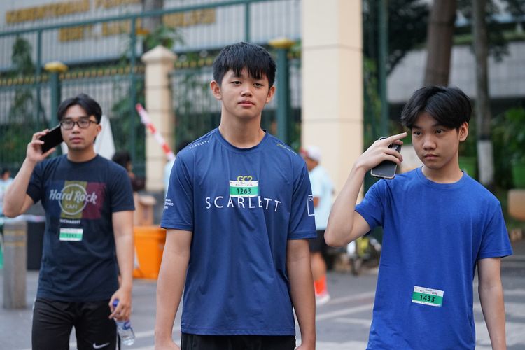 Race photo from Lari Bareng Yuk!