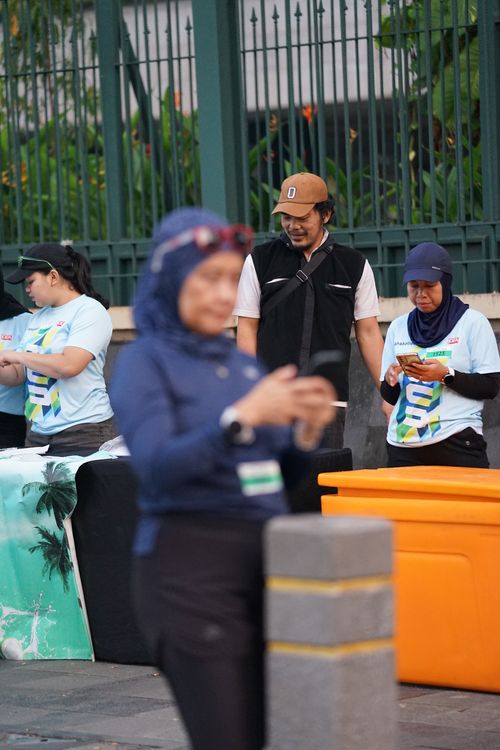 Race photo from Lari Bareng Yuk!