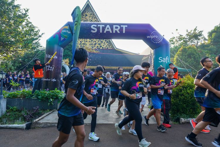 Race photo from WIPRO RUN 2025 - Vitalis Unza 20th Anniversary