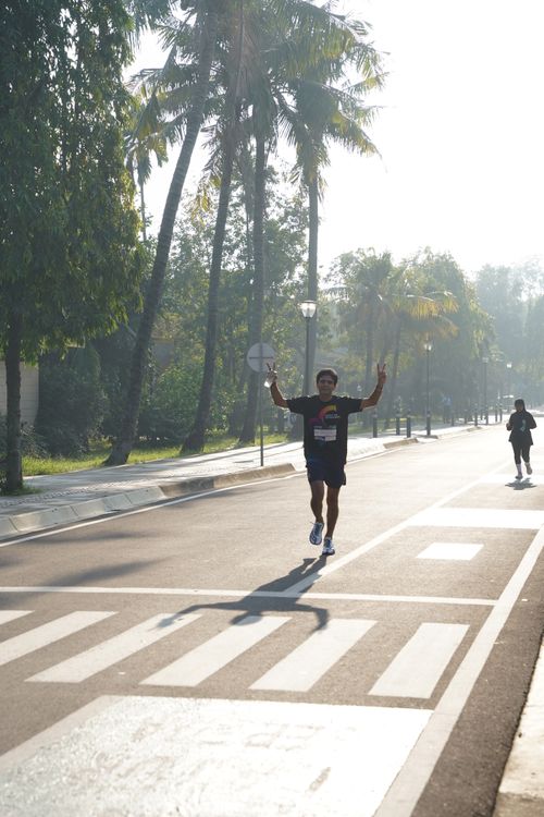 Race photo from WIPRO RUN 2025 - Vitalis Unza 20th Anniversary