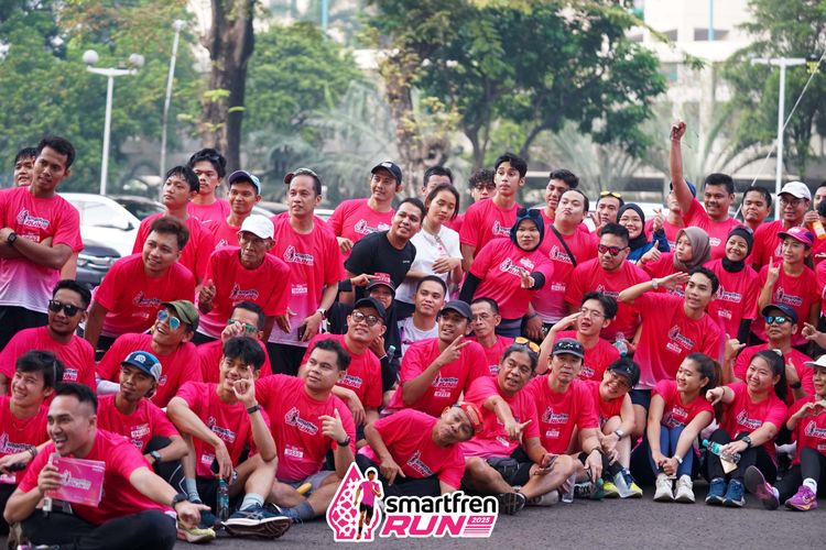 Race photo from Shakeout Run - Smartfren Run