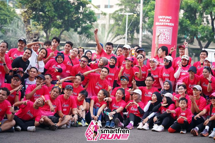 Race photo from Shakeout Run - Smartfren Run