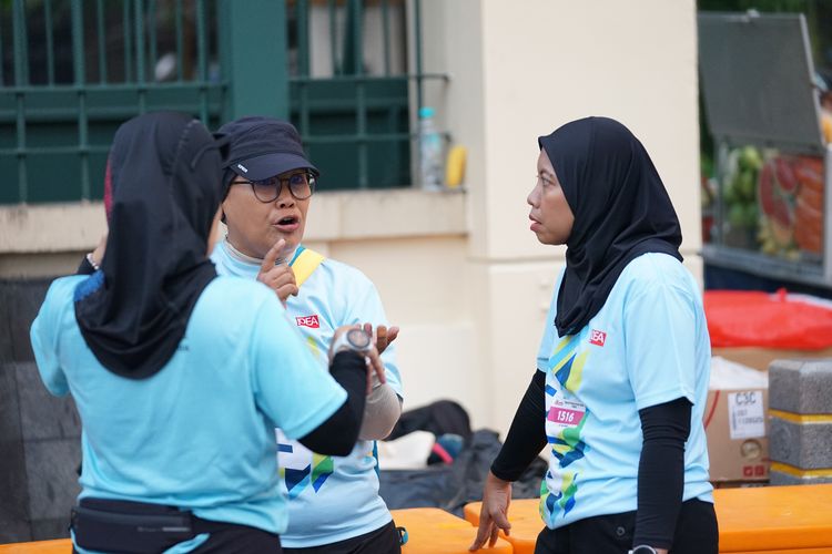Race photo from Smartfren Run 2024 Vibes