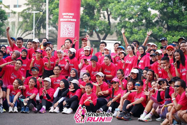 Race photo from Shakeout Run - Smartfren Run
