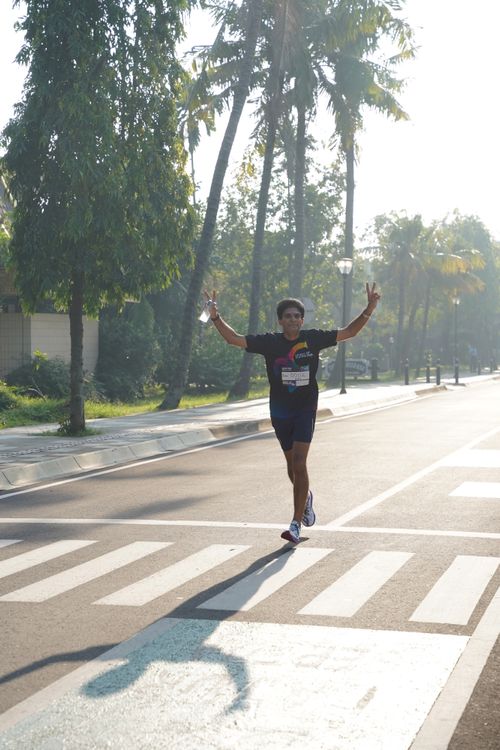 Race photo from WIPRO RUN 2025 - Vitalis Unza 20th Anniversary