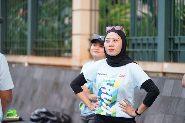 Race photo from Lari Bareng Yuk!