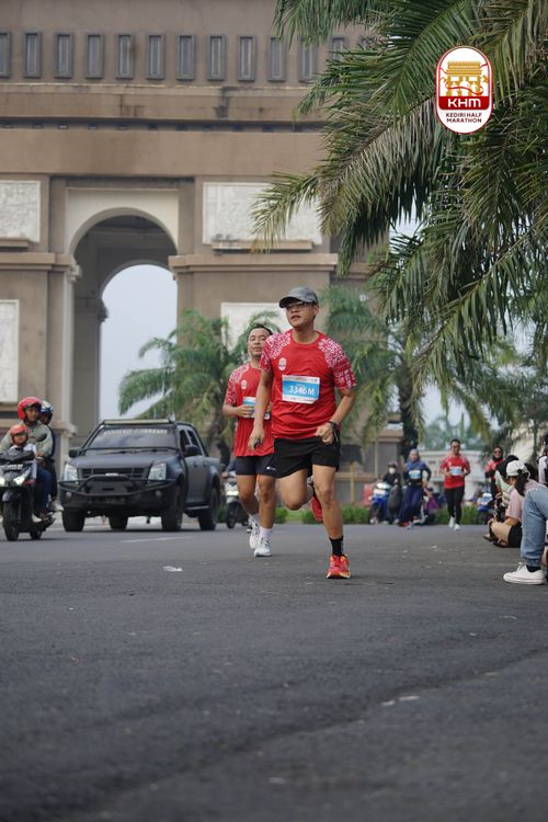 Race photo from Kediri Half Marathon 2025