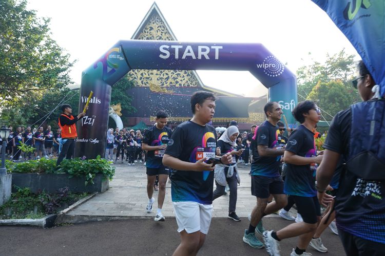 Race photo from WIPRO RUN 2025 - Vitalis Unza 20th Anniversary