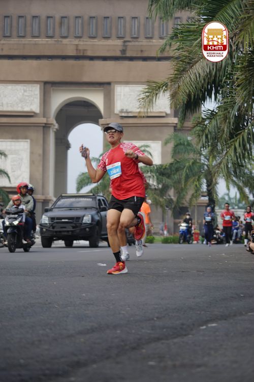 Race photo from Kediri Half Marathon 2025
