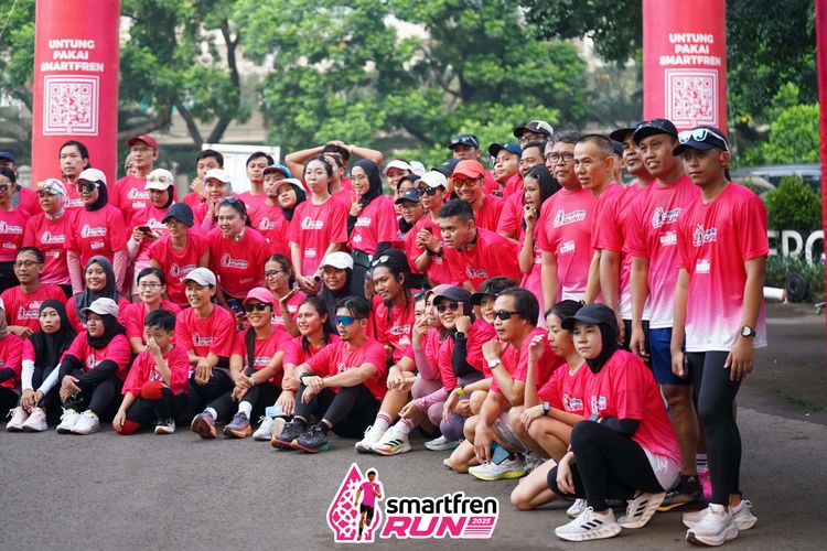 Race photo from Shakeout Run - Smartfren Run